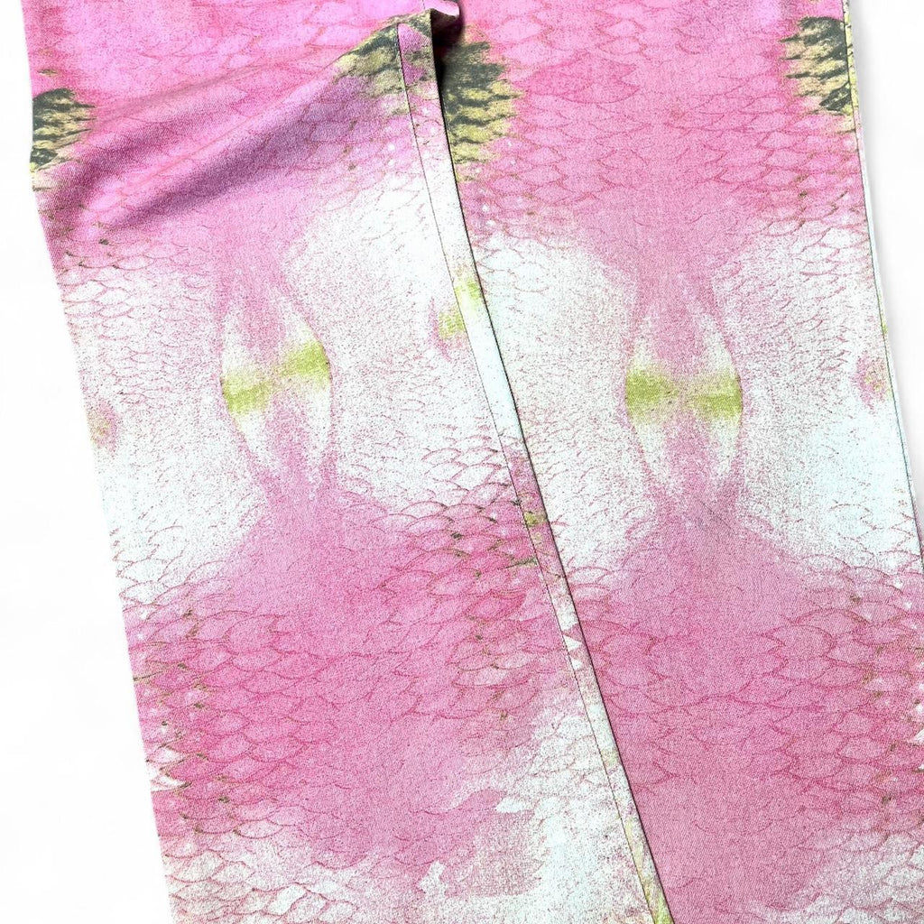 Pink mirrored snakeskin jeans (SS2001 collection)