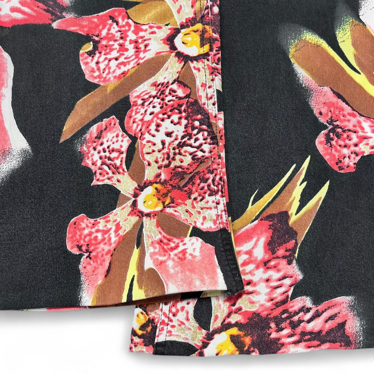 Orchid print jeans (SS2005 collection)