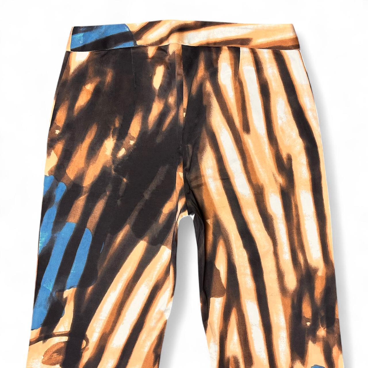 Hallucination flower shadow trousers (SS2002 collection)