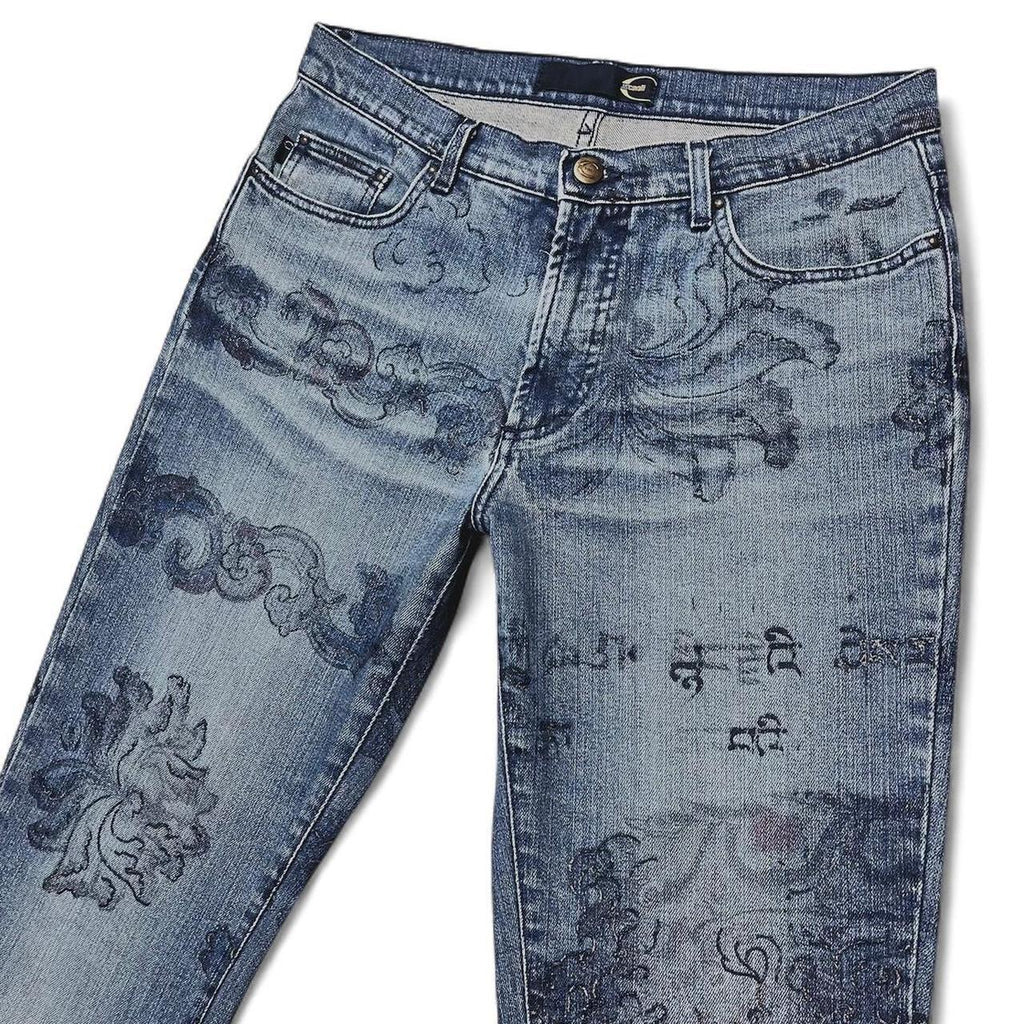 Blue denim Sanskrit jeans (SS2005 collection)