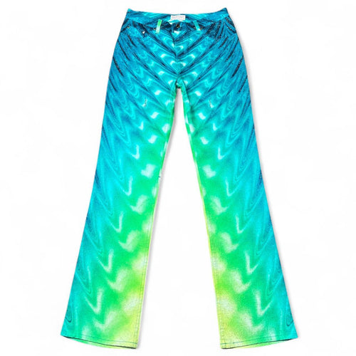 Aqua ripple jeans (SS2001 collection)