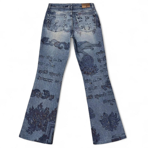 Blue denim Sanskrit jeans (SS2005 collection)