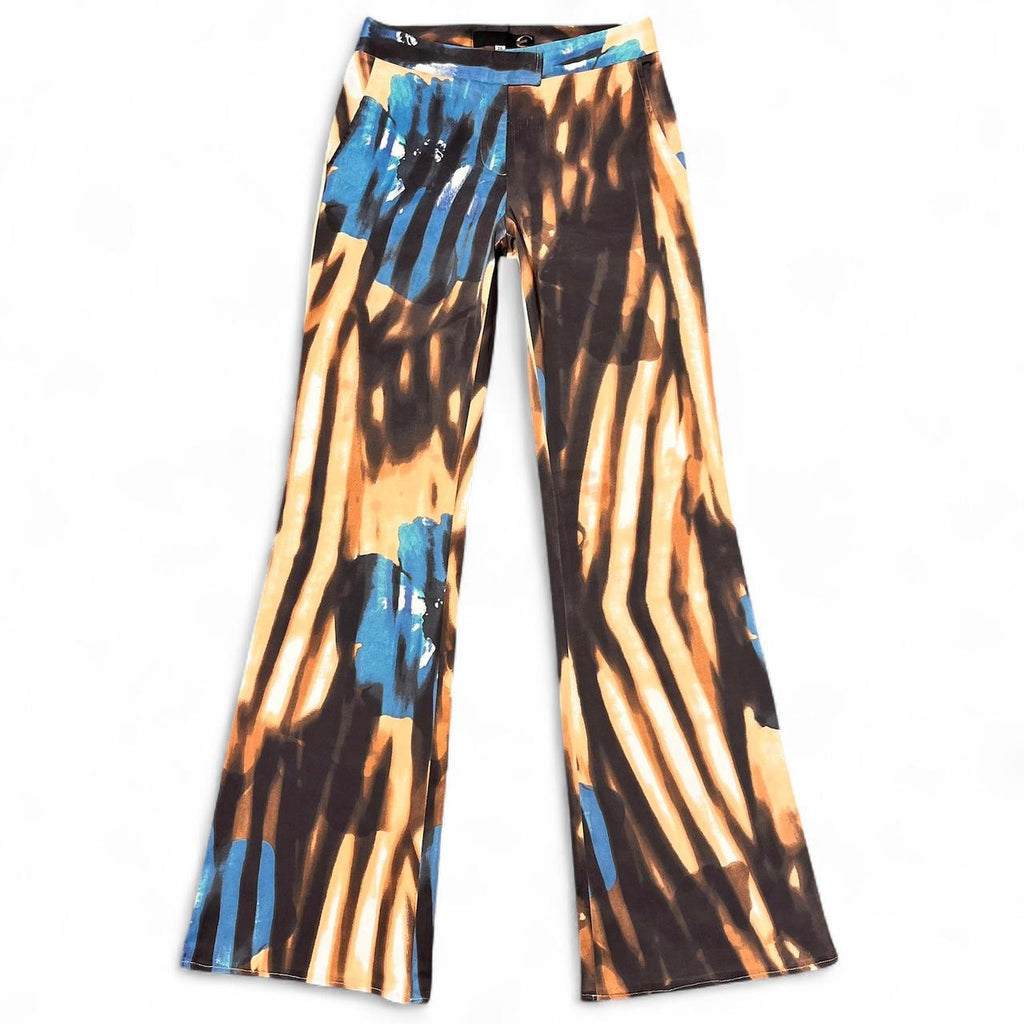 Hallucination flower shadow trousers (SS2002 collection)