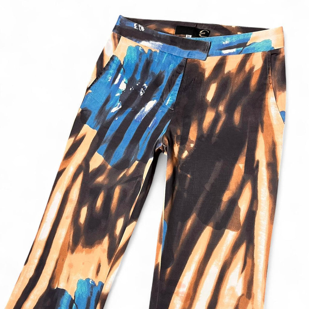 Hallucination flower shadow trousers (SS2002 collection)